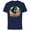Navy, variant on Marvel She-Hulk Jennifer Walters Palm Tree Flex - Short Sleeve Cotton T-Shirt for Adults - Customized-Black
