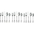 thumbnail image 2 of Silverware Twist Collection Polished Stainless Steel Flatware Set (Set of 4), 2 of 2