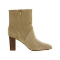 thumbnail image 2 of Franco Sarto Womens Pia Suede Zipper Ankle Boots, 2 of 3