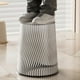 thumbnail image 4 of Vertical Light Translucent Large Capacity Trash Can Style Trash Can 15L, 4 of 6