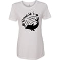 thumbnail image 3 of Inktastic Hawaii Islands with Dolphin Women's T-Shirt, 3 of 5