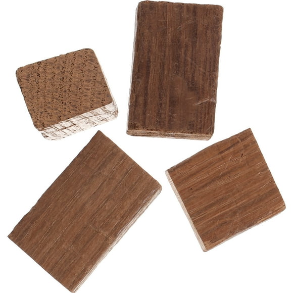 STRANDCHIC Brown Plastic Wine Making Supplies with Enhanced Flavor for Home Use Rustic Texture Red Wine Wooden Chips in Random Shape