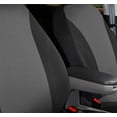 thumbnail image 4 of Auto Drive 2-piece Grey Carbon Front Seat Covers, 4 of 7