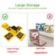 thumbnail image 5 of PCS Caja de almacenamiento de juegos para Switch Game Cards Games Cube hasta 16 juegos NS Cassette Storage Box 16 Accesorios periféricos NS Card Box plegable Ormromra 221975-1, 5 of 9