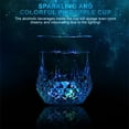 LWVITH 2024 New Colorful LED Glowing Beer Cup Induction Flashing Wine