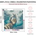 thumbnail image 4 of Cross Diamond Art Kits for Adults, Jesus Christ Cross 5D Diamond Painting Kit for Beginners, DIY Round Full Drill Painting for Home Wall Decor,YDP0216, 4 of 7