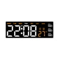 thumbnail image 3 of Display Digital Wall Clock with Remote Control,Auto-Dimming Wall Clock D, 3 of 7