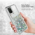thumbnail image 5 of SPY Case For Galaxy S21 Plus Case,Samsung S21 Plus Phone Case Cover Liquid Glitter Protective Bling Case for Girls Women - Clear, 5 of 7