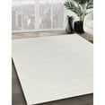 thumbnail image 3 of Ahgly Company Machine Washable Indoor Square Industrial Modern Pale Silver Gray Area Rugs, 3' Square, 3 of 7