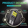 thumbnail image 4 of 10x T10 W5W Car LED Canbus Bulb For Ford Focus 2 3 Fiesta MK2 MK3 Mondeo MK4 Fusion Ranger Interior Dome Light Reading Lights, 4 of 5