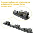 thumbnail image 6 of HECASA 3 Place Trimmer Rack Holder Carrier Mount On Open Landscape Trailer  Pickup w/ Lock Pair Weed Eater Racks Weeder Rack, 6 of 15
