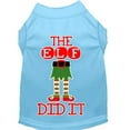 thumbnail image 3 of Christmas Pet Dog  Cat Shirt Screen Printed, "The Elf Did It", 3 of 11