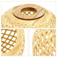 thumbnail image 4 of GETAJGHSD Large Woven Bamboo Lampshade Burlap Pendant Light Cover Rustic Ceiling Light Fixture, 4 of 8