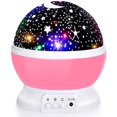 thumbnail image 1 of Xianyou-projecteur de Lumière Nocturne Étoile, Lumières pour Bébé avec 4 Ampoules LED 8 Lumières Changeant de Couleur avec Câble USB Projecteur d'Étoiles Rotatif à 360 Degrés pour Décoration de Chambre d'Enfant, 1 of 4