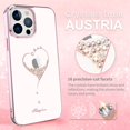 thumbnail image 2 of Funda De Teléfono Luxury Love Heart Cortex Para iPhone 13 pro max Levamdar estilo estrella, 2 of 7
