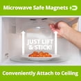 thumbnail image 4 of ACDANC Magnetic Splatter Cover,12-Inch Clear Bpa-Free Food Lid,Vented Plate Guard with Steam Vents,Anti-Splash Microwave Lid,Dishwasher Safe,Space-Saving Magnetic Storage, 4 of 7