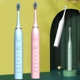 thumbnail image 1 of Bowayaoa Electric Toothbrush with 8 Brush Heads, 5 Cleaning Modes, Smart Timer, USB Rechargeable, IPX7 Waterproof Toothbrush for Adults, Deep Clean Teeth Whitening, 1 of 7