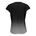 thumbnail image 2 of Short Sleeve Sweater for Women, Yigetop Women's Knit Short Sleeve Top Soft Stretchy Crew Neck Blouse Casual Versatile T Shirt for Daily Wear Business Casual Tops for Women Black M, 2 of 6