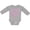 AC-Heather Grey, variant on Inktastic I Love My Glamma in Pink Chalk Heart Boys or Girls Long Sleeve Baby Bodysuit