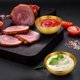 thumbnail image 3 of 10 bandejas de acero inoxidable para servir aperitivos, salsas y especias., 3 of 5