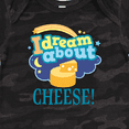 thumbnail image 4 of Inktastic Dream About Cheese Boys or Girls Baby Bodysuit, 4 of 5