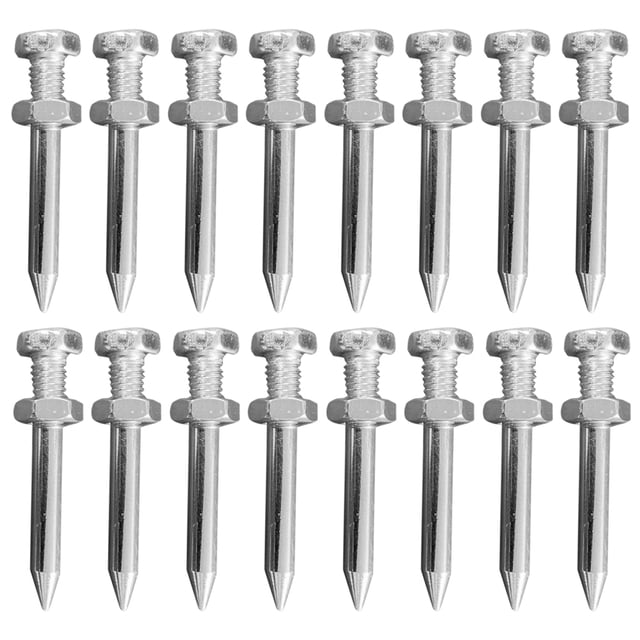 OULII 26pcs Metal Aerator Nails For Lawn Aerator Shoes Easy Install For Efficient Soil Aeration And Maintenance