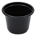 thumbnail image 3 of Boardwalk Soufflé/Portion Cups 1 oz Polypropylene Black 20 Cups/Sleeve 125 Sleeves/Carton, 3 of 7