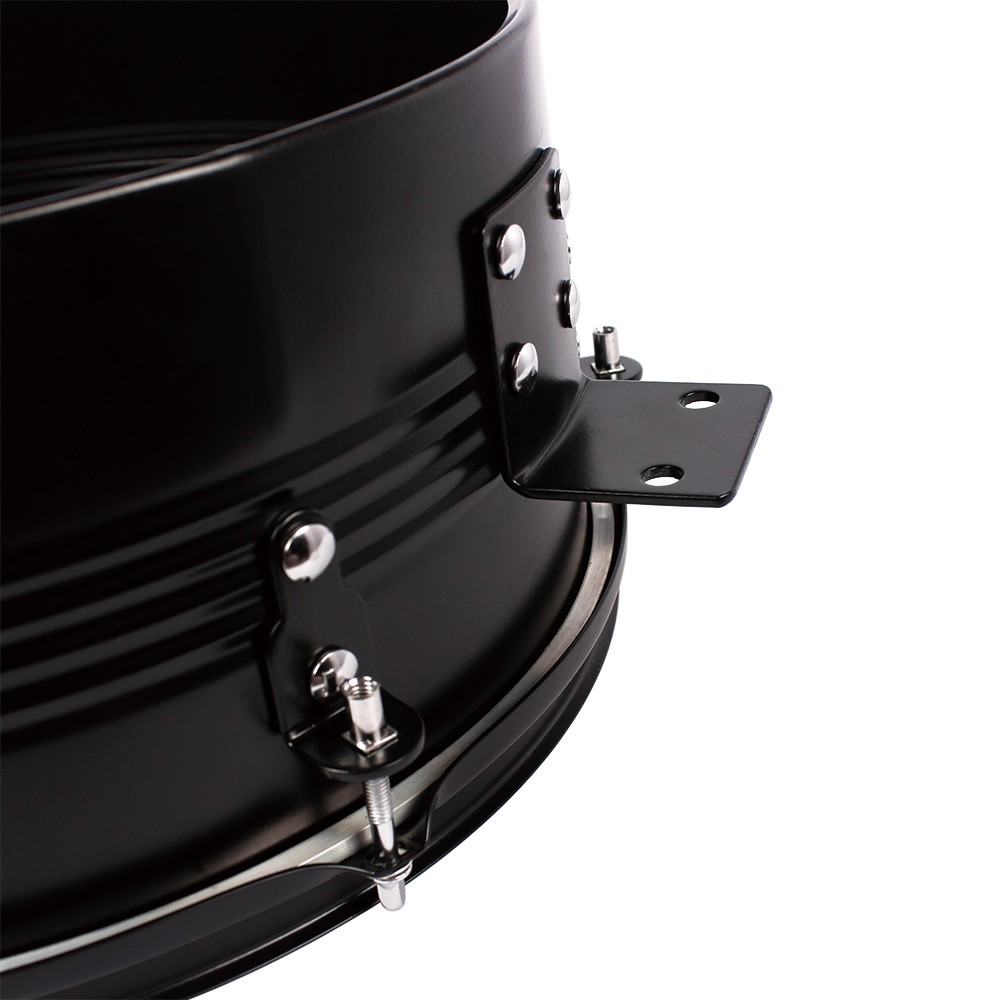 Percussion 13" & 14" Timbales Drum Set w/ Stand and Cowbell for Beginner Student