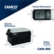 thumbnail image 3 of Camco Refrigerador Portátil con control de Aplicación Móvil con Adaptador de CA de 7 Pies de Plástico/polímero Negro, 28 Lb, 3 of 5