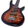 thumbnail image 5 of Ktaxon 34in 4-String 24-Fret Basswood Bass Guitar for Beginner, Brown, 5 of 8