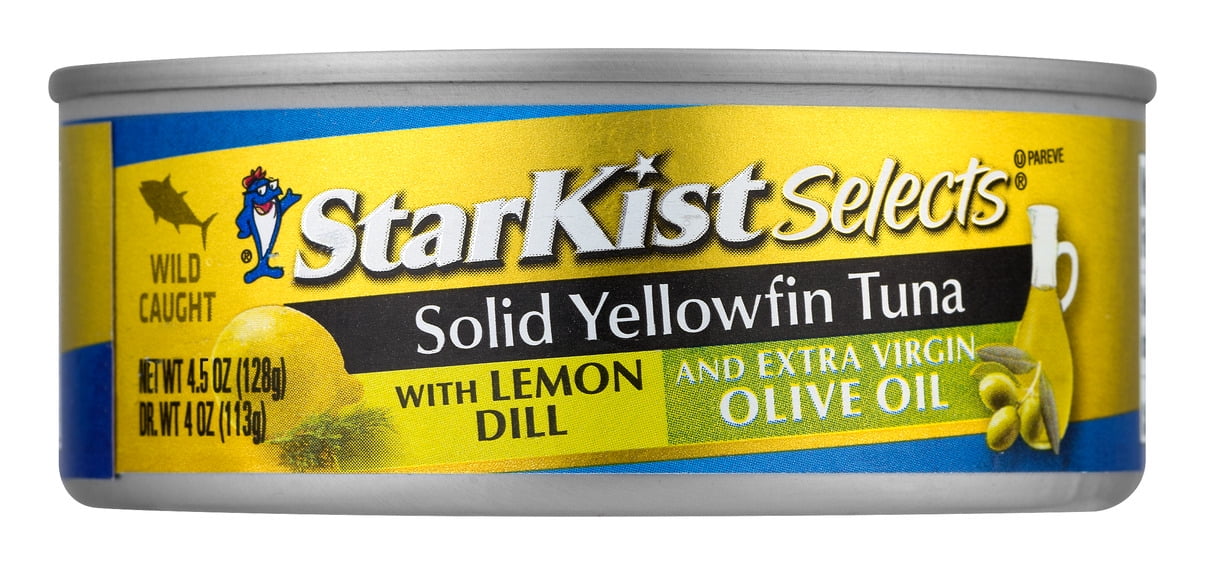 StarKist Selects E.V.O.O.® Solid Yellowfin Tuna with Lemon Dill and