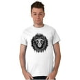 thumbnail image 4 of Lion Jungle Symbolic Spirit Animal Men's Graphic T Shirt Tees Brisco Brands X, 4 of 4