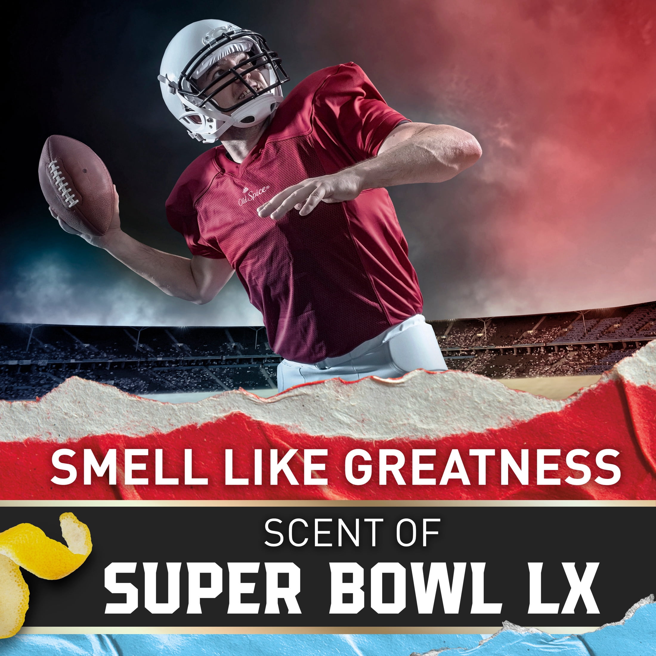 (2 pack) Old Spice Antiperspirant, Super Bowl LX, 2.6oz