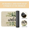 thumbnail image 4 of Spring Summer Door Mat 30 X 17 Inch Spring Eucalyptus Floral Welcome Doormat Indoor Outdoor Entrance Floor Mat Non Slip Spring Summer Decor Rubber Mats, 4 of 6