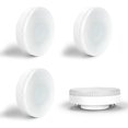 thumbnail image 1 of LAICAIW GX53 LED Light Bulb, 7W Daylight White 6000K Replacement Traditional Halogen GX53 Spotlight, Under Cabinet Light, LED Puck Light, 4 Pack, 1 of 2