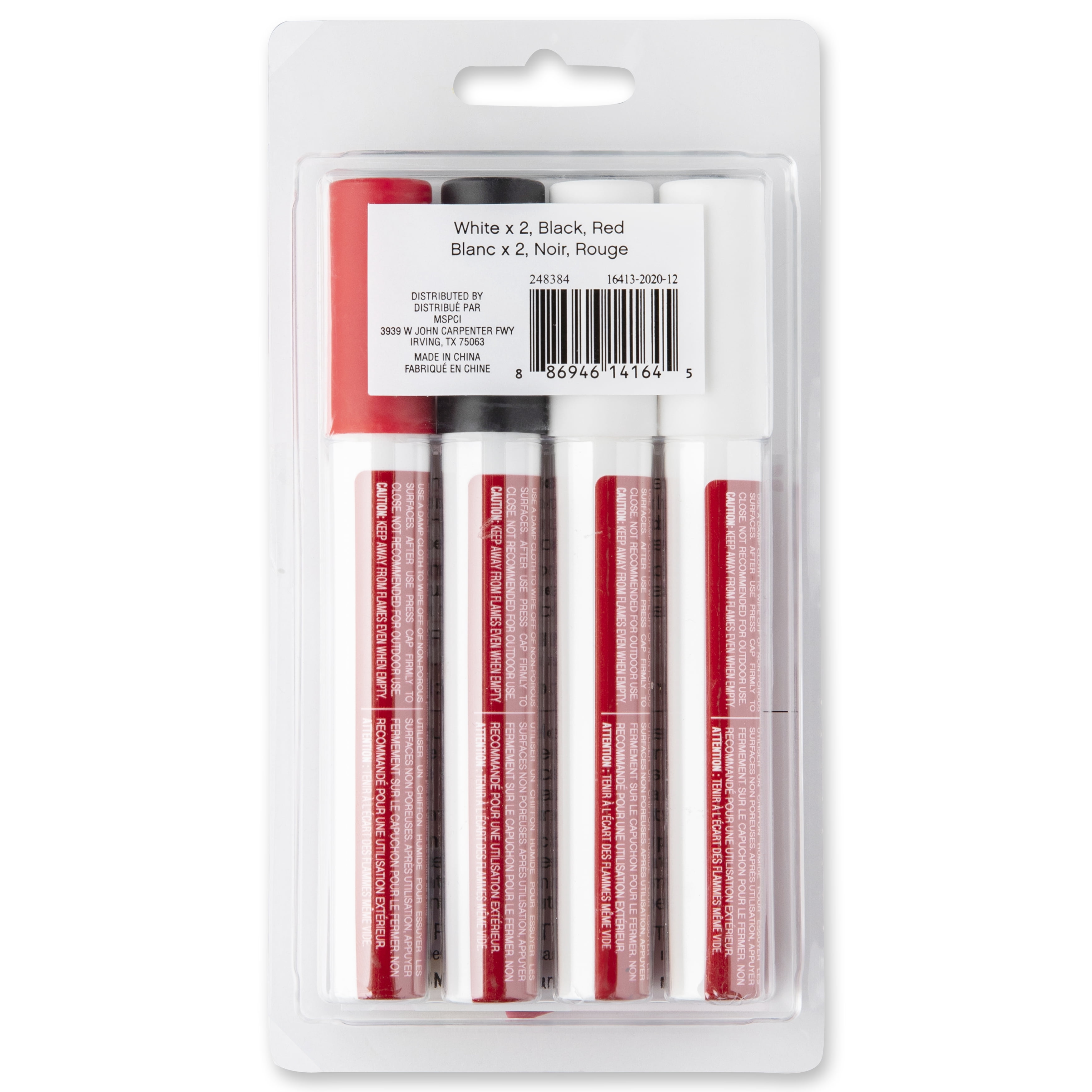 9 Packs: 4 ct. (36 total) Commercial Chalk Marker Set by Craft Smart