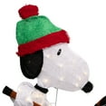 thumbnail image 6 of Northlight Lighted Snoopy and Woodstock Play Hockey Outdoor Christmas Decoration - 28", 6 of 9
