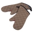 thumbnail image 1 of San Jamar 800FG15 15" Conventional Oven Mitt - BestGuardÂ®, Tan - Pair, 1 of 1