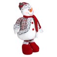 thumbnail image 2 of Muñeco de Navidad retráctil, muñeco de nieve de pie retráctil, muñeco de Navidad, juguete navideño, máxima confiabilidad, 2 of 12