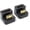 Dual Combo Up Down Angle, variant on 180 Degree Mini HDMI to HDMI 4K 60Hz Adapter U Shaped Mini HDMI Male to HDMI Female Extender Converter for Portable Monitor, Laptop, Tablet, Camera and Projector (Short Side Inward Down Angle)