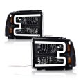 thumbnail image 1 of Faros LED PIT66 compatibles con Ford F250 F350 de 2005 a 2007, 1 of 9