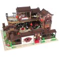 thumbnail image 2 of Kit De Montaje De Ciudad Antigua, Mini Juego De Muebles De Madera, Entrenamiento De Paciencia Inofensivo Para Entretenimiento De Ocio ANGGREK Ancient Building Assembly Model, 2 of 7