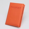 thumbnail image 1 of Funda de cuero para pasaporte, funda para pasaporte, funda para pasaporte, funda para pasaporte de cuero PU, funda para pasaporte, tarjetero, 1 of 3
