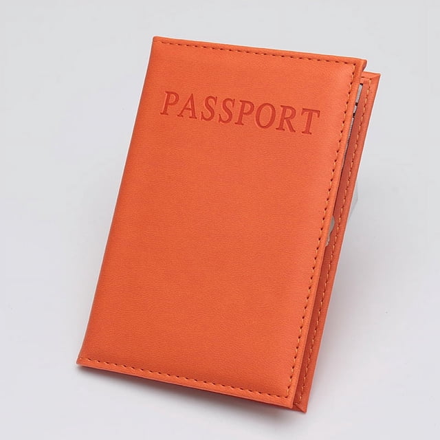 Funda de cuero para pasaporte, funda para pasaporte, funda para pasaporte, funda para pasaporte de cuero PU, funda para pasaporte, tarjetero