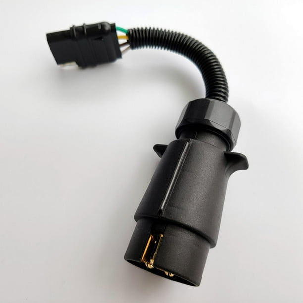 Toma De Enchufe De Conversión De Remolque De A 4 Pines Para Remolques Rvs Yotijar Adaptador de enchufe eléctrico
