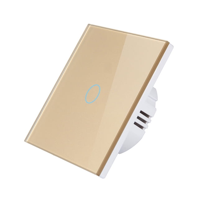 Commutateur Intelligent Wi‐Fi Commutateur Lumineux Commande Vocale, Télécommande, RF433, Commande Tactile Compatible avec Alexa Google Home Horaire, Minuterie, Compte à Rebours Besoins Fil Neutre Aucun Concentrateur Requis