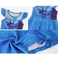 thumbnail image 5 of Benylion Girls Descendant Dresses Popular Musical Princess Costumes  Toddler Dress Up Outfit Halloween Party Cosplay Clothes  for 3-4 Years, 5 of 6