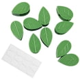 thumbnail image 2 of Abrazaderas autoadhesivas Abrazaderas de la hoja Forma de la pared Lámparas de escalada de la pared Interior Outdoor Flower Transter Holders Organizador de cables 10 piezas AweSitey HA028548-00, 2 of 7