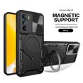 thumbnail image 1 of Magnetic Phone case compatible Moto Edge 30, Slide Camera Lens Protection and Built in 360 Rotatable Ring Holder Cheap and fine, 1 of 5