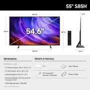 Samsung 55 Class S85H Series OLED 4K UHD Samsung Vision AI Smart Tizen TV 2026
